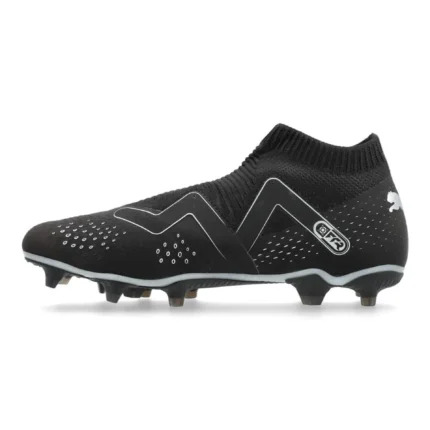 Puma Future Match + Laceless FG/AG Eclipse - Black/Silver - Image 3
