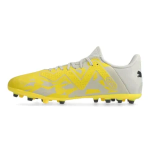 Puma Future Play MG Voltage - Sedate Gray/Asphalt/Yellow Blaze - Image 3
