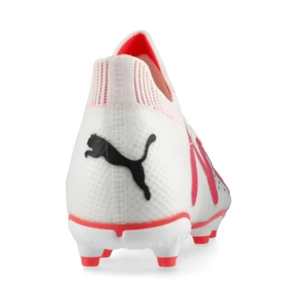 Puma Future Pro FG/AG Breakthrough - White/Black/Fire Orchid Kids - Image 6