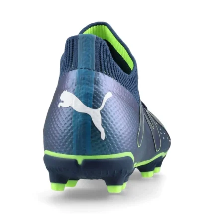 Puma Future Pro FG/AG Gear Up - Persian Blue/Puma White/Pro Green Kids - Image 6