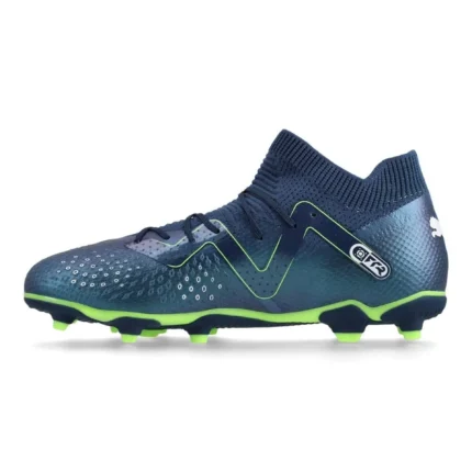 Puma Future Pro FG/AG Gear Up - Persian Blue/Puma White/Pro Green Kids - Image 3