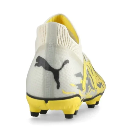 Puma Future Pro FG/AG Voltage - Sedate Gray/Asphalt/Yellow Blaze Kids - Image 6