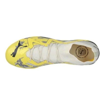 Puma Future Ultimate Cage TT Voltage - Yellow Blaze/White/Black - Image 4