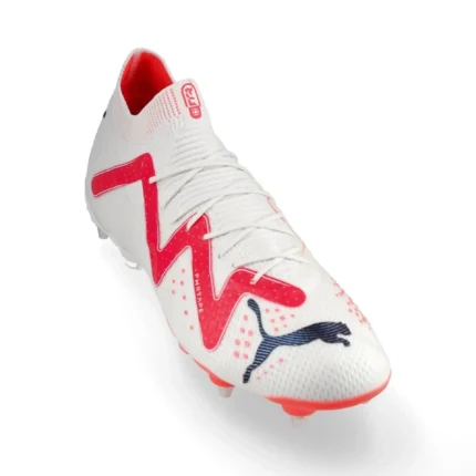 Puma Future Ultimate SG Breakthrough - White/Black/Fire Orchid - Image 5