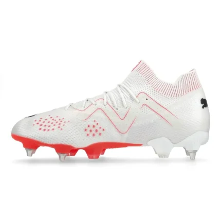 Puma Future Ultimate SG Breakthrough - White/Black/Fire Orchid - Image 3