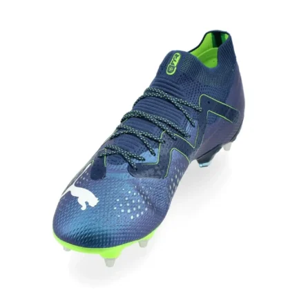 Puma Future Ultimate SG Gear Up - Persian Blue/Puma White/Pro Green - Image 7