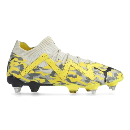Puma Future Ultimate SG Voltage - Sedate Gray/Asphalt/Yellow Blaze - Image 1