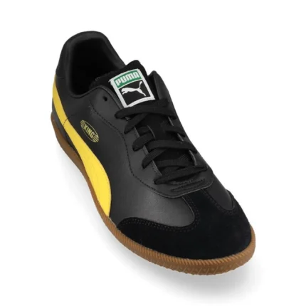 Puma King 21 IT - Black/Pele Yellow - Image 5