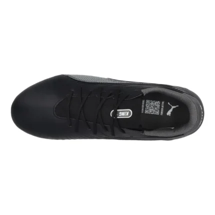Puma King Match FG/AG Eclipse - Black/White/Cool Dark Gray Kids - Image 4