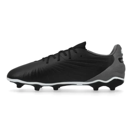 Puma King Match FG/AG Eclipse - Black/White/Cool Dark Gray Kids - Image 3