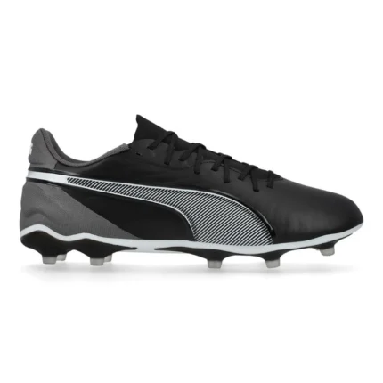 Puma King Match FG/AG Eclipse - Black/White/Cool Dark Gray - Image 1
