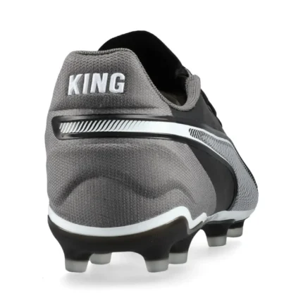 Puma King Match FG/AG Eclipse - Black/White/Cool Dark Gray - Image 6