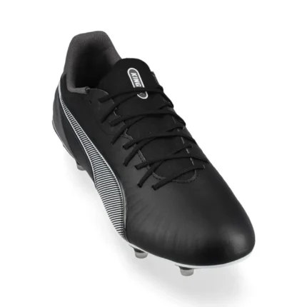 Puma King Match FG/AG Eclipse - Black/White/Cool Dark Gray - Image 5