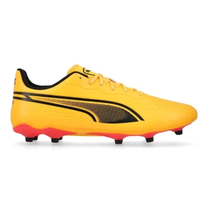 Puma King Match FG/AG Forever Faster - Sun Stream/Puma Black/Sunset Glow - Image 1