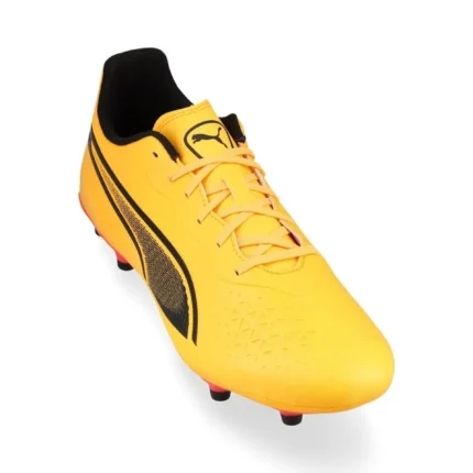 Puma King Match FG/AG Forever Faster - Sun Stream/Puma Black/Sunset Glow - Image 5