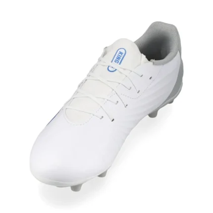 Puma King Match FG/AG Formula - White/Bluemazing/Flat Light Gray Kids - Image 7