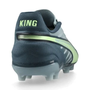Puma King Match FG/AG Lights Out - Frosted Dew/Fizzy Apple/Gray Skies Kids - Image 6