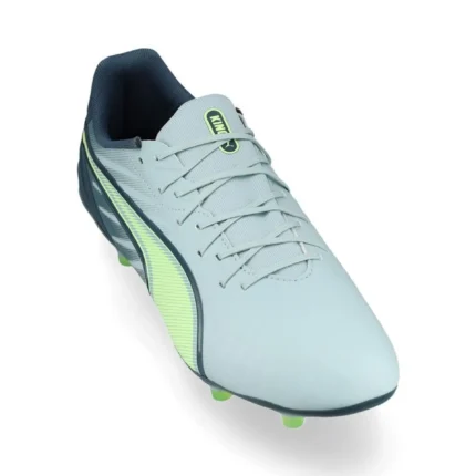 Puma King Match FG/AG Lights Out - Frosted Dew/Fizzy Apple/Gray Skies - Image 5
