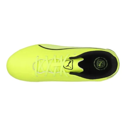 Puma King Match FG/AG Phenomenal - Electric Lime/Puma Black/Poison Pink Kids - Image 4