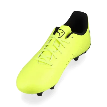Puma King Match FG/AG Phenomenal - Electric Lime/Puma Black/Poison Pink Kids - Image 7
