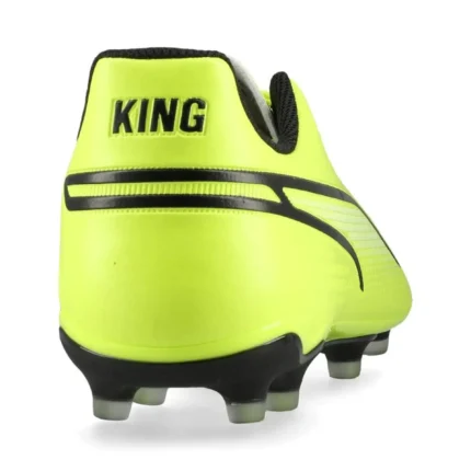 Puma King Match FG/AG Phenomenal - Electric Lime/Puma Black - Image 7