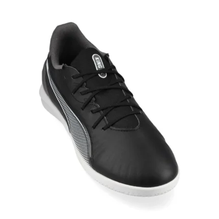 Puma King Match IT Eclipse - Black/White/Cool Dark Gray Kids - Image 5