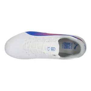 Puma King Match MG Formula - White/Bluemazing/Flat Light Gray - Image 4