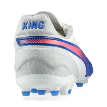 Puma King Match MG Formula - White/Bluemazing/Flat Light Gray - Image 6
