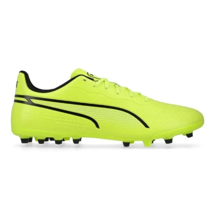 Puma King Match MG Phenomenal - Electric Lime/Puma Black - Image 1