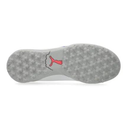 Puma King Match TT Formula - White/Bluemazing/Flat Light Gray Kids - Image 2