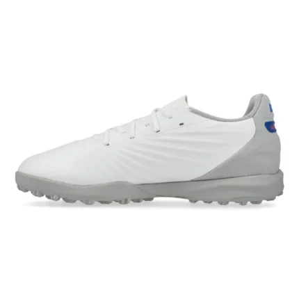 Puma King Match TT Formula - White/Bluemazing/Flat Light Gray Kids - Image 3