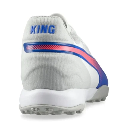 Puma King Match TT Formula - White/Bluemazing/Flat Light Gray - Image 3