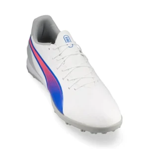 Puma King Match TT Formula - White/Bluemazing/Flat Light Gray - Image 6