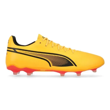 Puma King Pro FG/AG Forever Faster - Sun Stream/Puma Black/Sunset Glow - Image 1