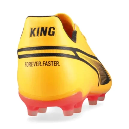 Puma King Pro FG/AG Forever Faster - Sun Stream/Puma Black/Sunset Glow - Image 6