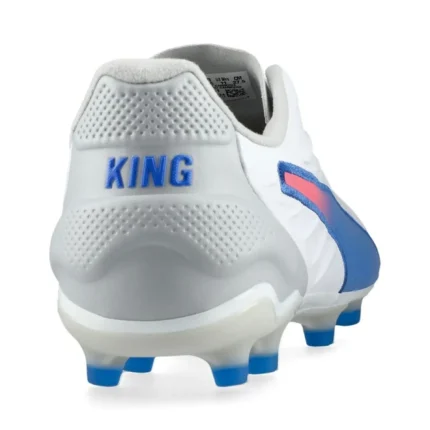 Puma King Pro FG/AG Formula - White/Bluemazing/Flat Light Gray Women - Image 6