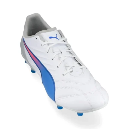 Puma King Pro FG/AG Formula - White/Bluemazing/Flat Light Gray Women - Image 5