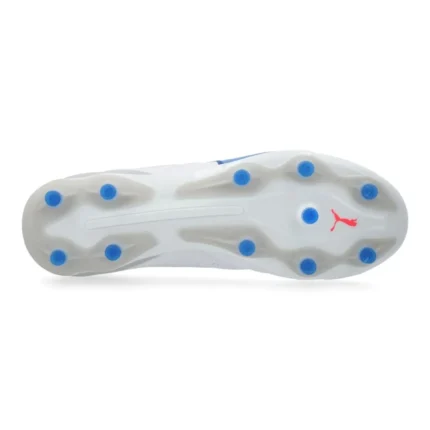 Puma King Pro FG/AG Formula - White/Bluemazing/Flat Light Gray - Image 2