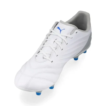 Puma King Pro FG/AG Formula - White/Bluemazing/Flat Light Gray - Image 7