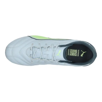 Puma King Pro FG/AG Lights Out - Frosted Dew/Fizzy Apple/Gray Skies - Image 4