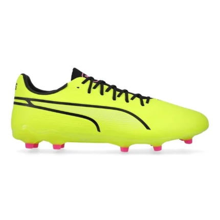 Puma King Pro FG/AG Phenomenal - Electric Lime/Puma Black/Poison Pink Women - Image 1