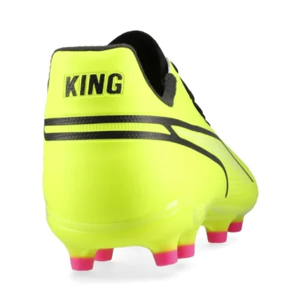 Puma King Pro FG/AG Phenomenal - Electric Lime/Puma Black/Poison Pink Women - Image 6