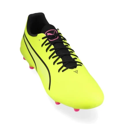 Puma King Pro FG/AG Phenomenal - Electric Lime/Puma Black/Poison Pink Women - Image 5