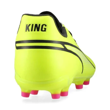 Puma King Pro FG/AG Phenomenal - Electric Lime/Puma Black/Poison Pink - Image 6