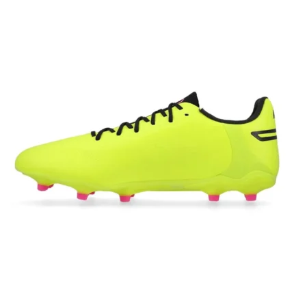 Puma King Pro FG/AG Phenomenal - Electric Lime/Puma Black/Poison Pink - Image 3
