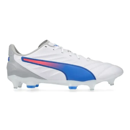 Puma King Pro SG Formula - White/Bluemazing/Flat Light Gray - Image 1