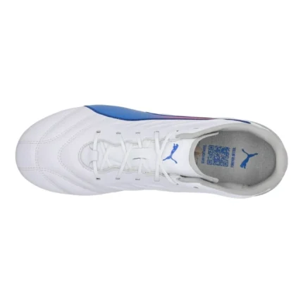 Puma King Pro SG Formula - White/Bluemazing/Flat Light Gray - Image 4