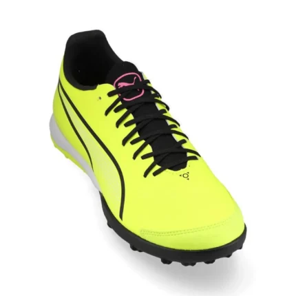 Puma King Pro TT Phenomenal - Electric Lime/Puma Black/Poison Pink - Image 5