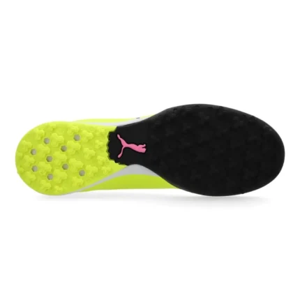 Puma King Pro TT Phenomenal - Electric Lime/Puma Black/Poison Pink - Image 2