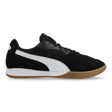Puma King Top IT - Black/White/Puma Gold - Image 1